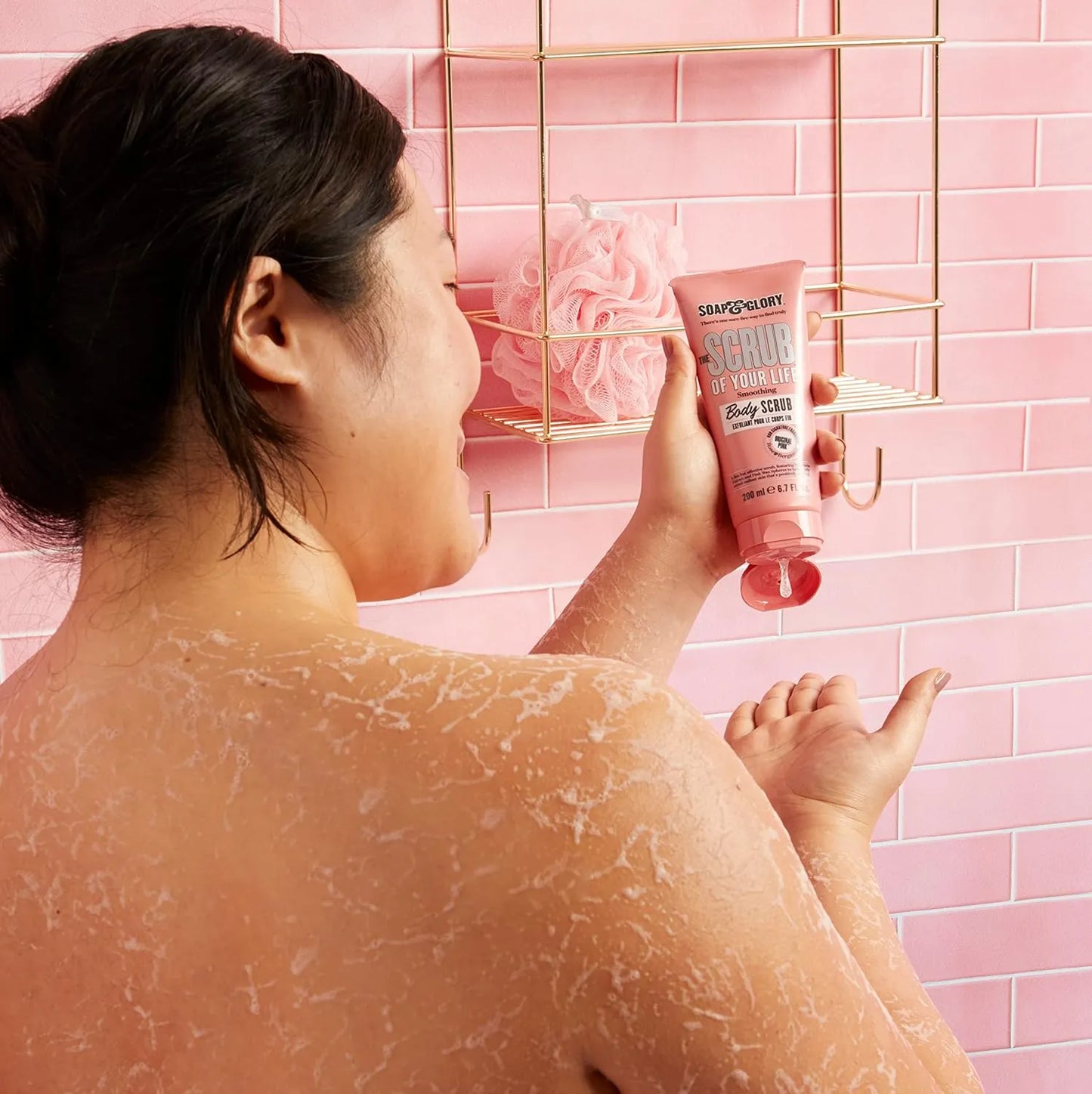 Soap & Glory Pink The Scrub Of Your Life Exfoliating Body Scrub - 200ml