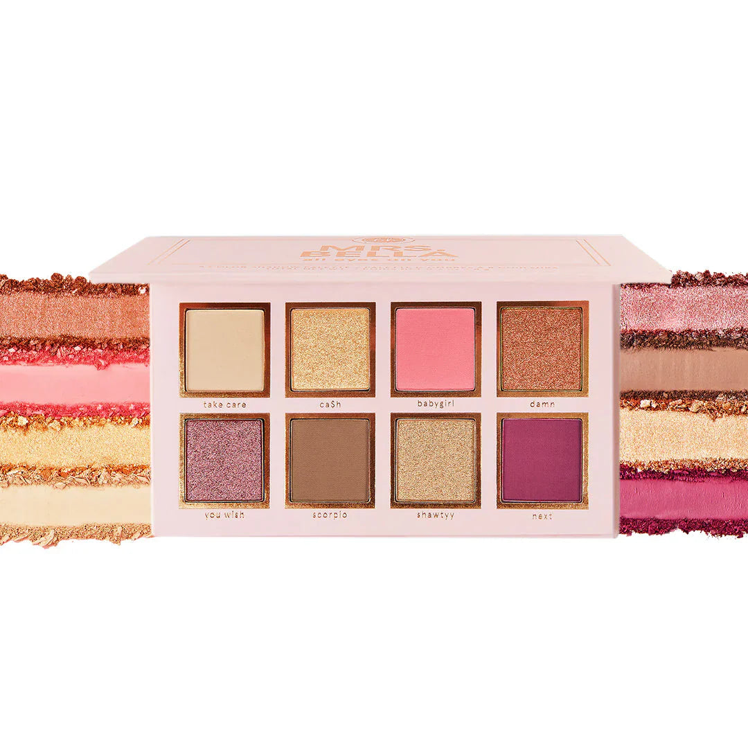 BH Cosmetics Mrs. Bella All Eyes On You - 8 Color Eyeshadow Palette