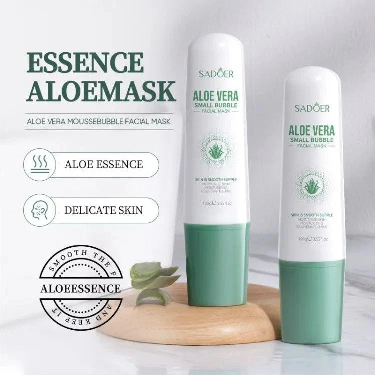 Sadoer Aloe Vera Bubble Mask Deep Cleansing & Blackheads Remover Face Mask