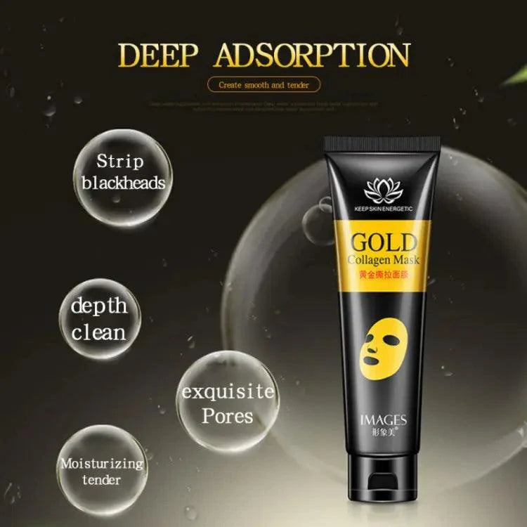 24k Gold Collagen Images Face Mask