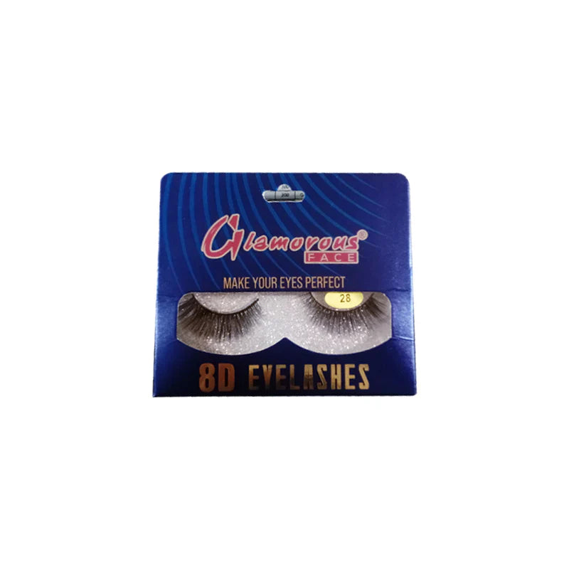 Glamorous Face 8D Mink Hair Eyelashes 10 Pieces GF 8066
