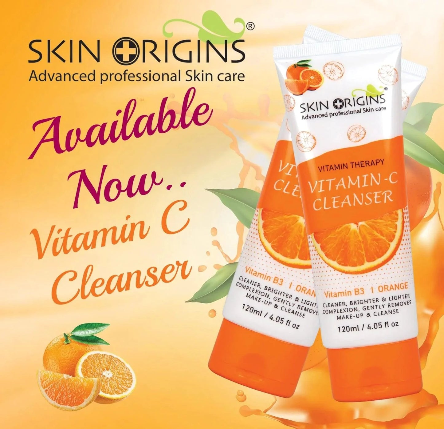 6pcs Skin Origins Vitamins Therapy 5 Steps Facial Kit (120ml)
