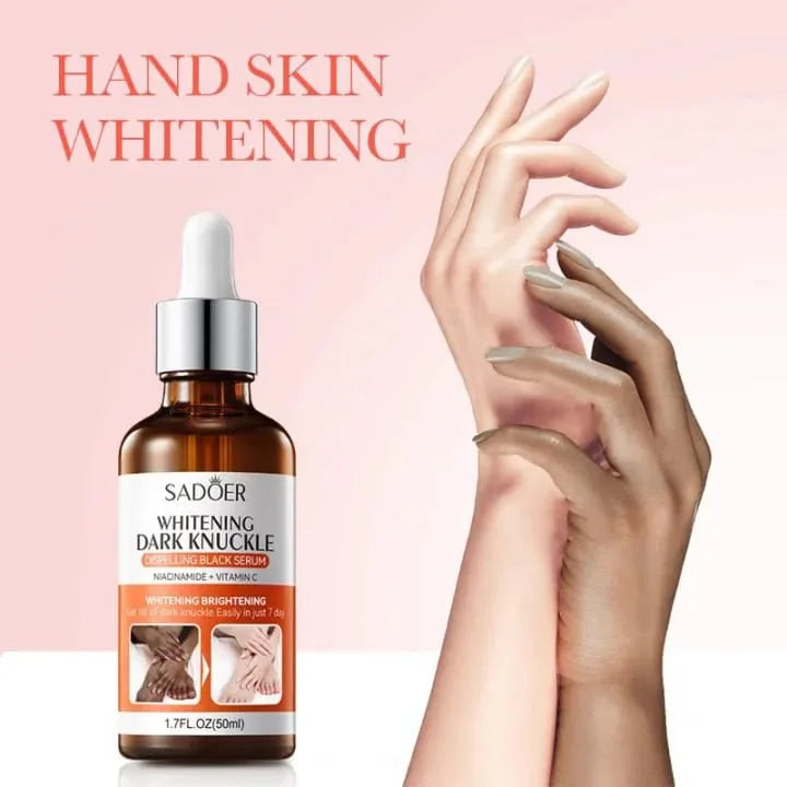 Sadoer Dark Knuckle Whitening Niacinamide Vitamin C Body Serum - 50ml | Premium Skincare & Beauty Products in Pakistan