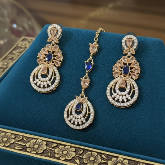 Zircon Tikka Earring