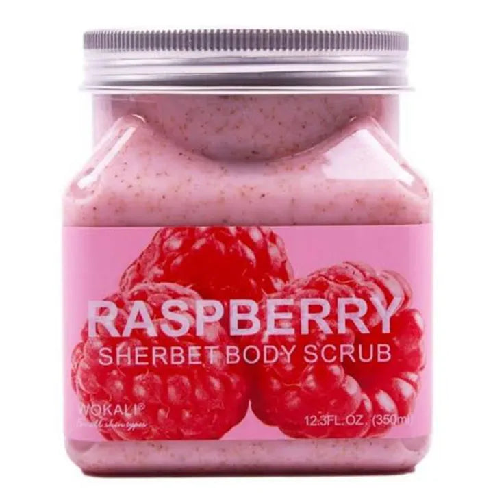 Wokali Raspberry Sherbet Body Scrub - 350ml | Premium Skincare & Beauty Products in Pakistan