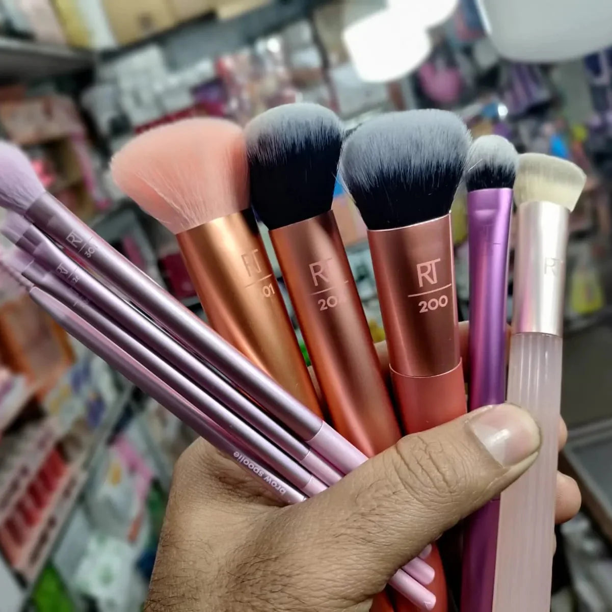 9 Pcs Original Real techniques makeup brush kit