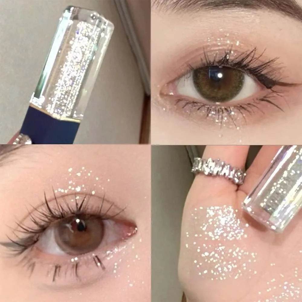 Romantic Charm Glitter Liquid Eyeshadow - Pack Of 4