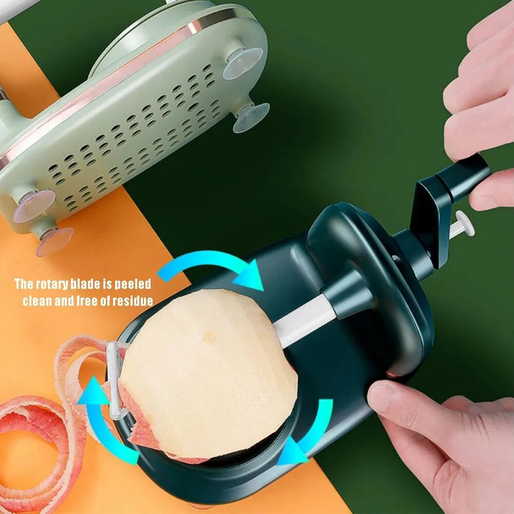 Manual Rotatable Apple Pear Peeling Machine