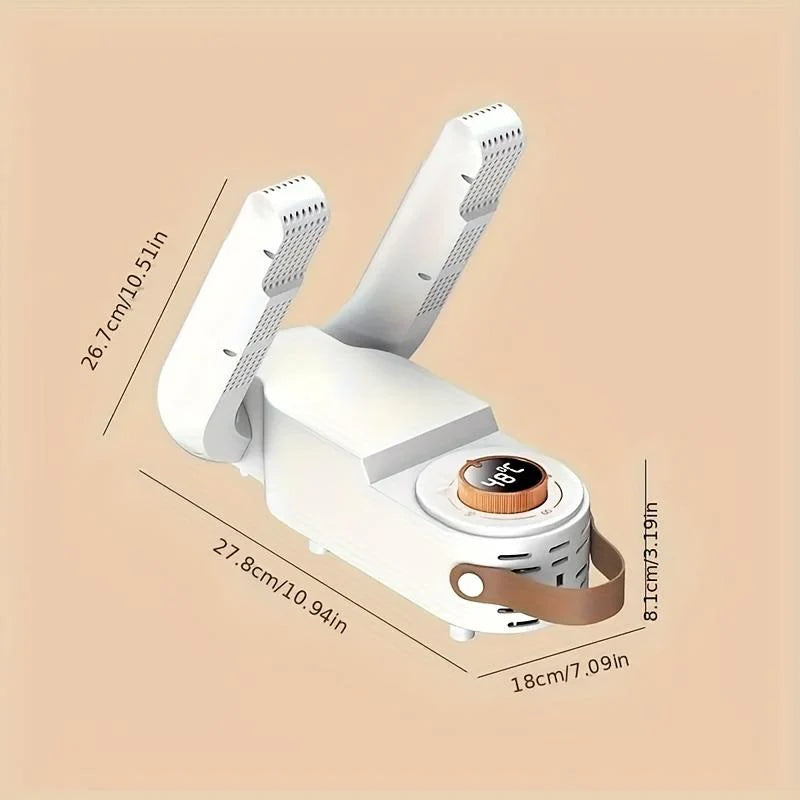 Portable Quick Dry Shoe Dryer with Timer
