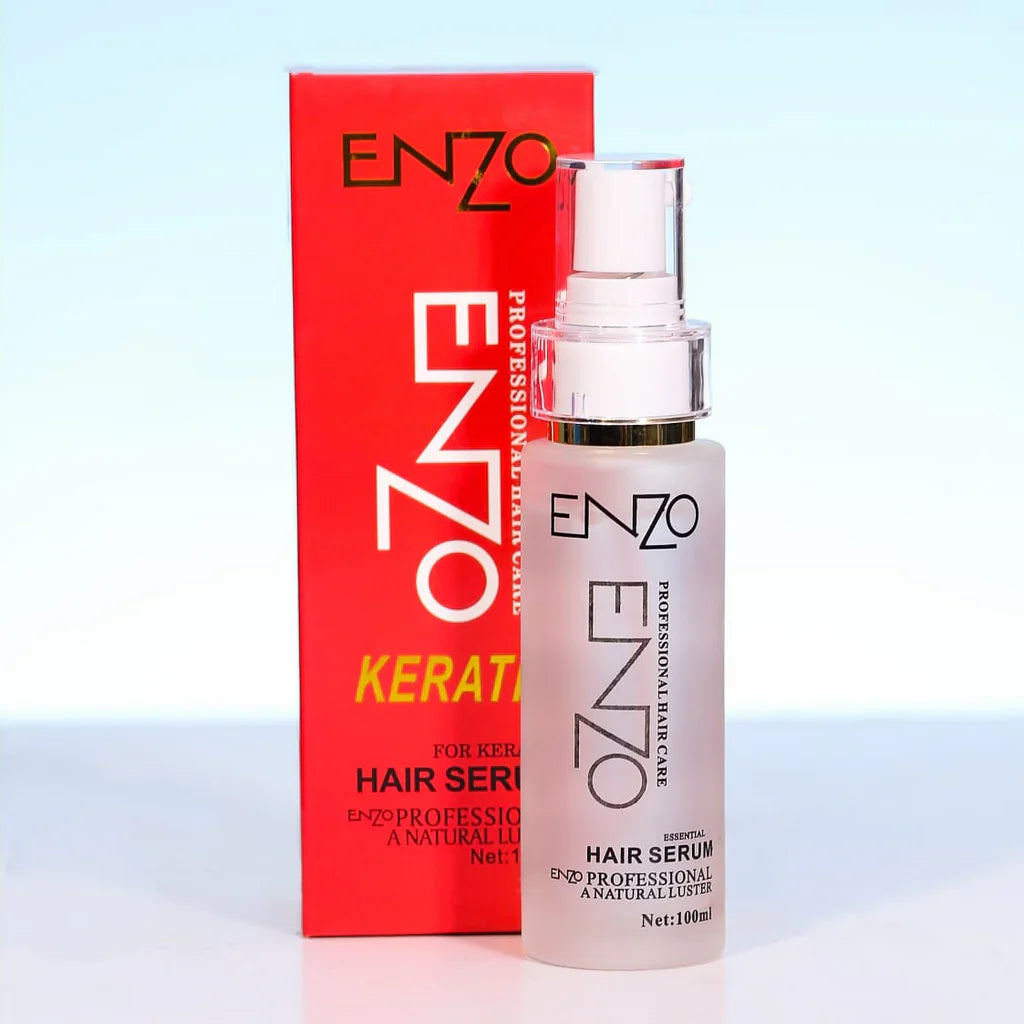 Enzo Hair Serum Keratin Red Natural Luster-100ml