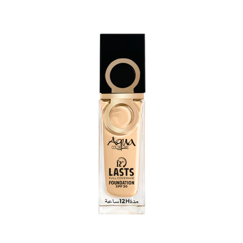 Aqua Color 24H Last Full Coverage Foundation - 25ml