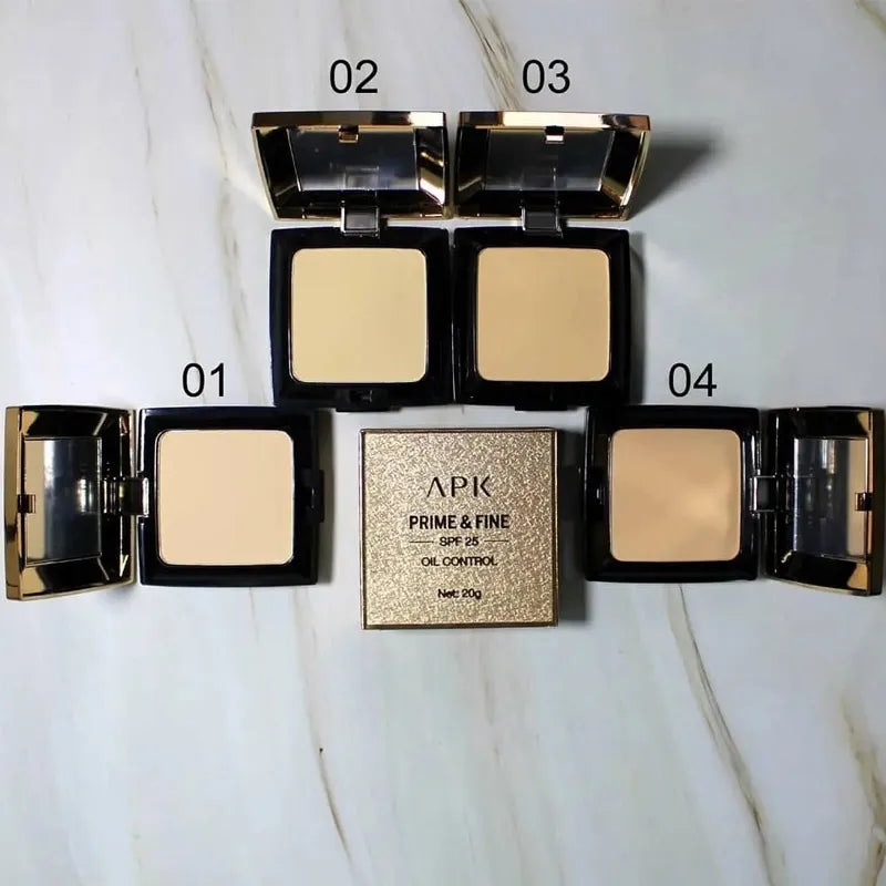 APK 2in1 Primer & Fine  SPF25 Oil Control Powder - 20g