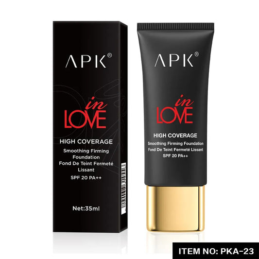 APK In Love SPF20 PA++ High Coverage Smooth Firming Foundation  – 35ml
