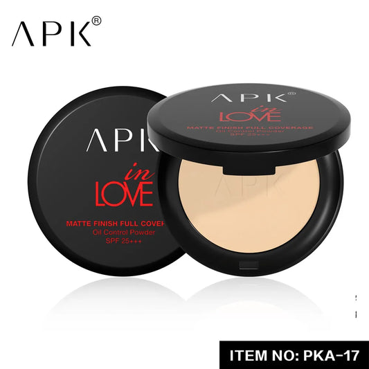 APK Matte Finish Full Coverage Oil Control Powder SPF25+++
