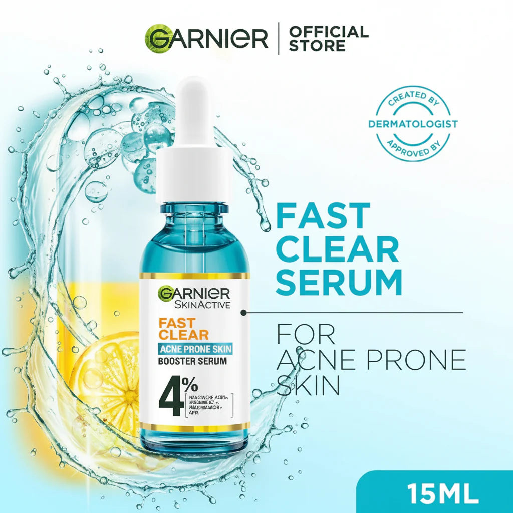 Garnier Skin Active Fast Clear Booster Serum For Acne Prone Skin