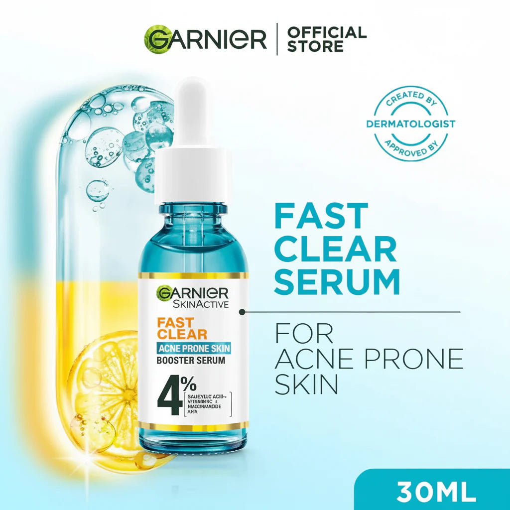 Garnier Skin Active Fast Clear Booster Serum For Acne Prone Skin