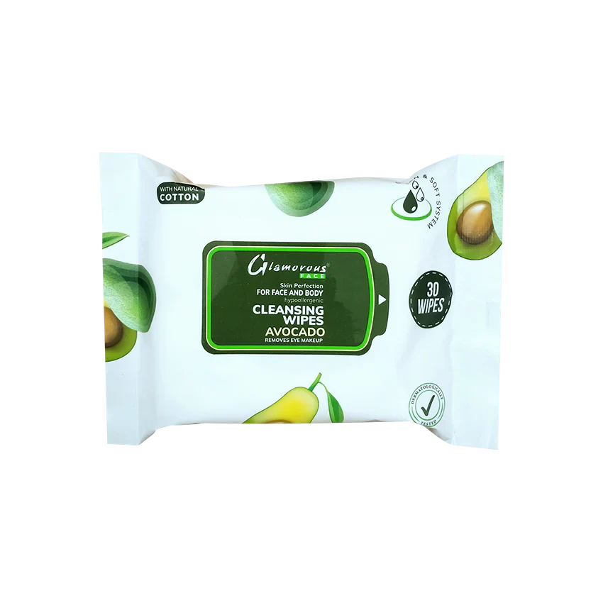 Glamorous Face Cleansing Makeup Remover Wipes 30 Pieces