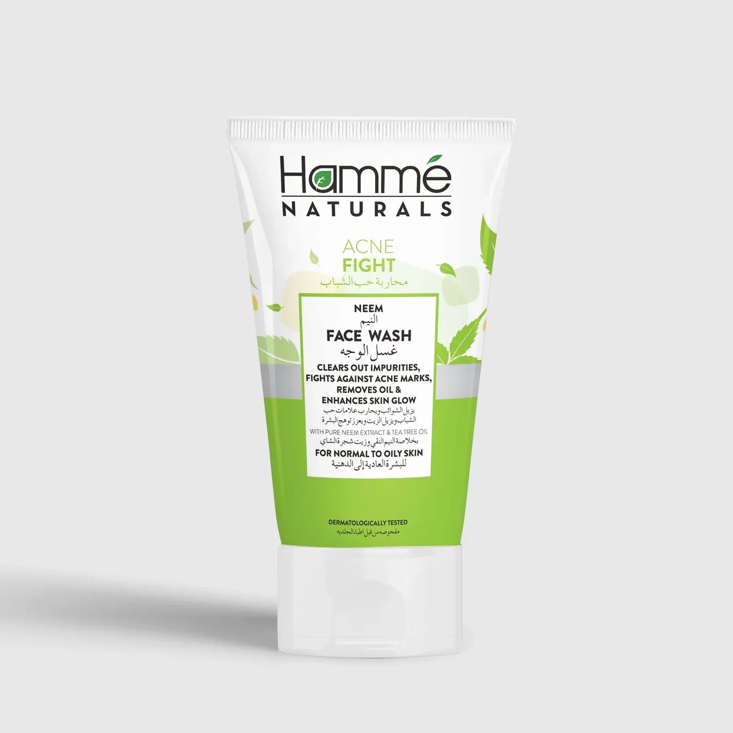 Hamme Natural Acne Fight Neem Face Wash 100ml | Premium Skincare & Beauty Products in Pakistan