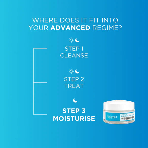 Fade Out Advanced Brightening Night Cream - 50ml | Premium Skincare & Beauty Products in Pakistan