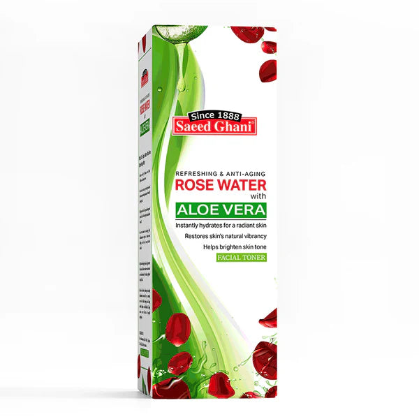 Saeed Ghani Rose with Aloe Vera – 120ml