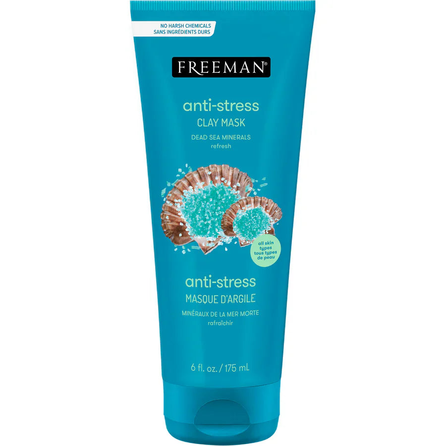Freeman Anti-Stress Dead Sea Minerals Clay Mask 75ml