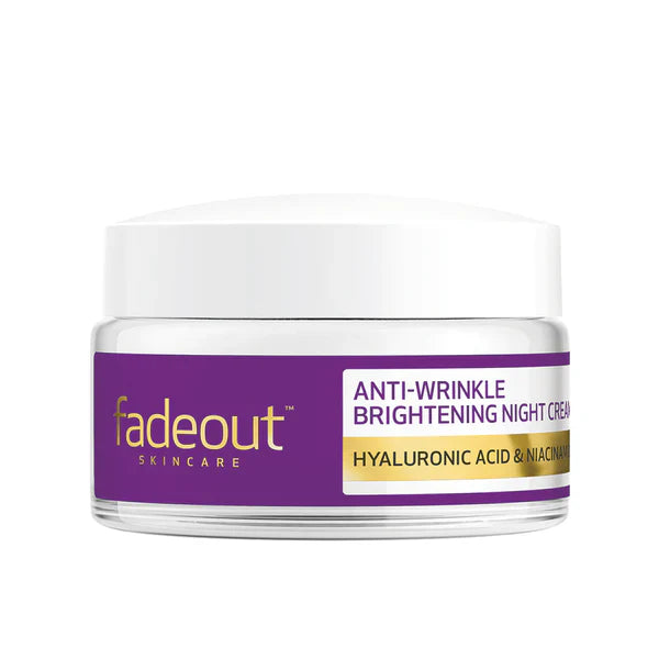 Fade Out Anti-Wrinkle Brightening Night Cream - 50ml | Premium Skincare & Beauty Products in Pakistan