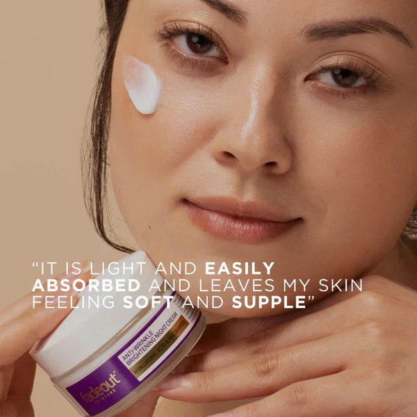 Fade Out Anti-Wrinkle Brightening Night Cream - 50ml | Premium Skincare & Beauty Products in Pakistan