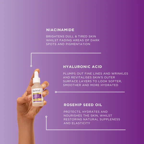 Fadeout Anti-Wrinkle Concentrated Brightening Serum - 30ml