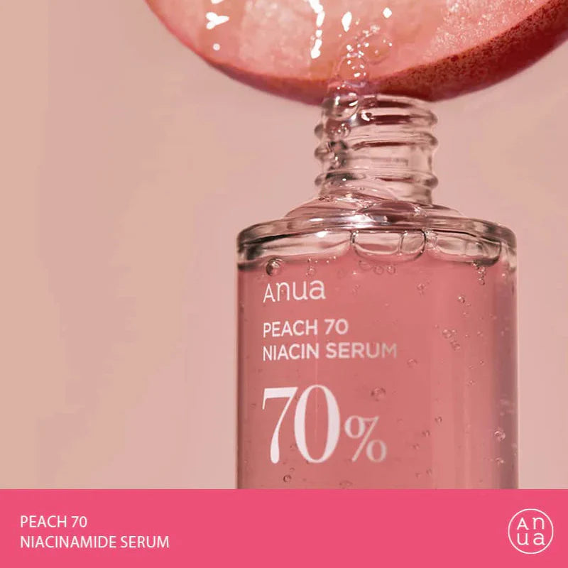 Anua - Peach 70% Niacinamide Serum - 30ml - Made in Korea | Premium Skincare & Beauty Products in Pakistan