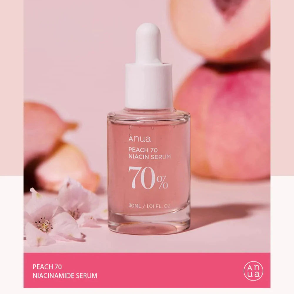 Anua - Peach 70% Niacinamide Serum - 30ml - Made in Korea | Premium Skincare & Beauty Products in Pakistan