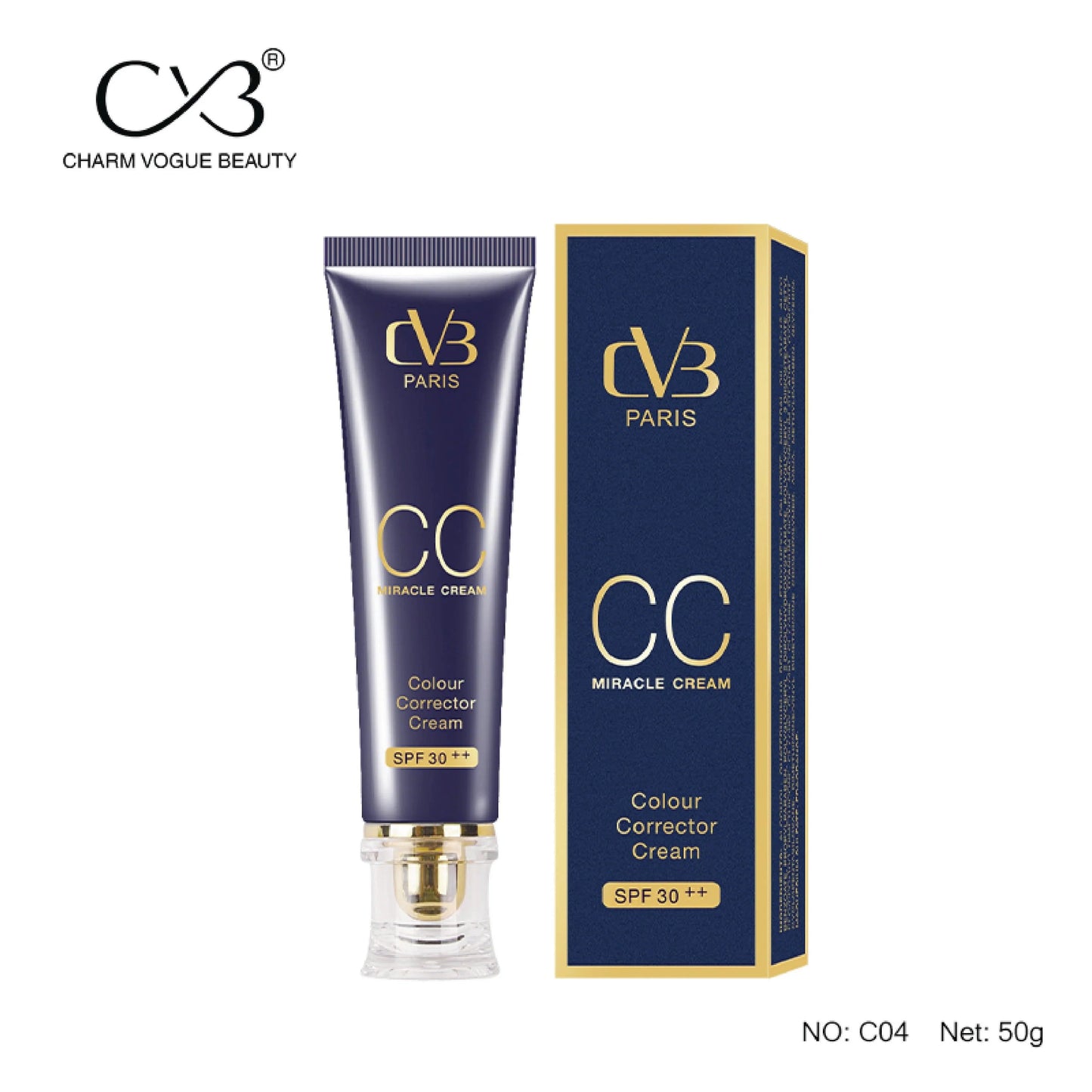 CVB Colour Corrector Cream SPF30++ - 50g | Premium Skincare & Beauty Products in Pakistan