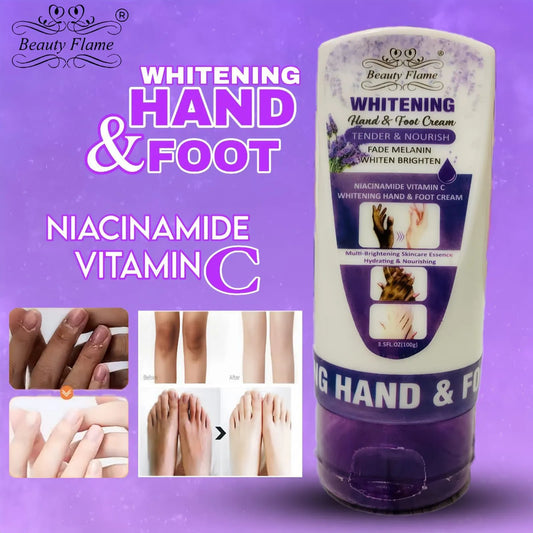 BEAUTY FLAME Hand And Foot Whiteing Niacinamide And Vitamin C Cream 100g | Premium Skincare & Beauty Products in Pakistan