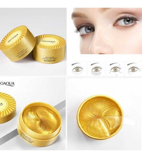 60pcs/bottle BIOAQUA Crystal Collagen Eye Mask | Premium Skincare & Beauty Products in Pakistan