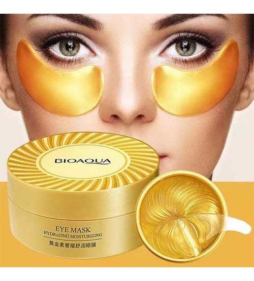 60pcs/bottle BIOAQUA Crystal Collagen Eye Mask | Premium Skincare & Beauty Products in Pakistan
