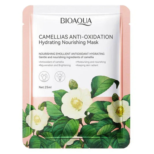 BIOAQUA - Camellias Anti-Oxidation Hydrating Nourishing Facial Mask