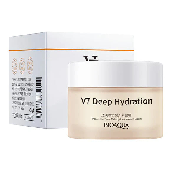 BIOAQUA V7 Deep Hydration Basic Makeup Cream - 50g | Premium Skincare & Beauty Products in Pakistan