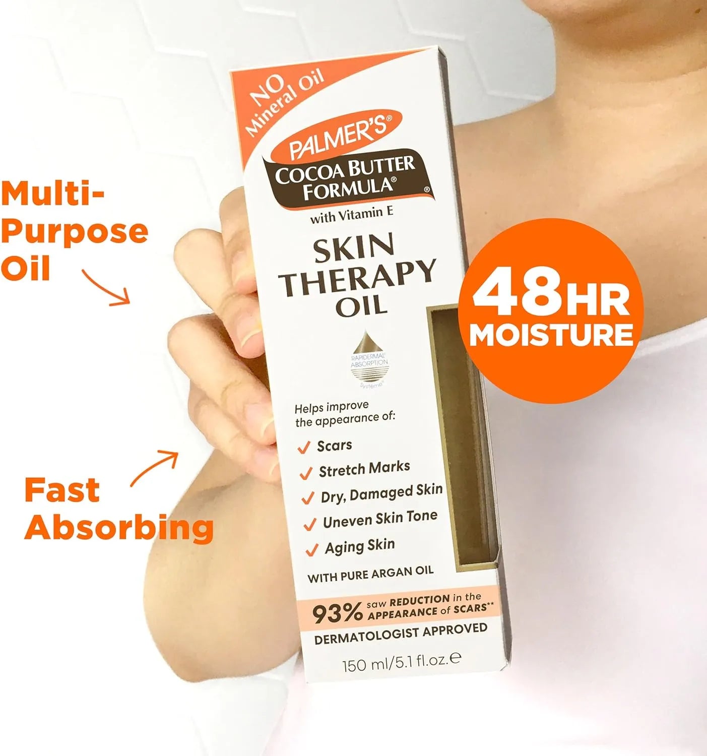 Palmer's Cocoa Butter Formula Skin Therapy Moisturizing Body Oil with Vitamin E - 150ml