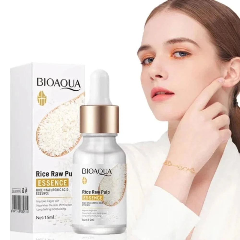 Bioaqua Rice Raw Pulp Serum  - 15ml | Premium Skincare & Beauty Products in Pakistan