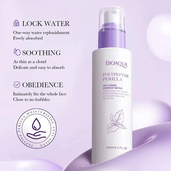 Bioaqua Polypeptide Perilla Moisturizing Anti-Aging Essence Water - 130ml