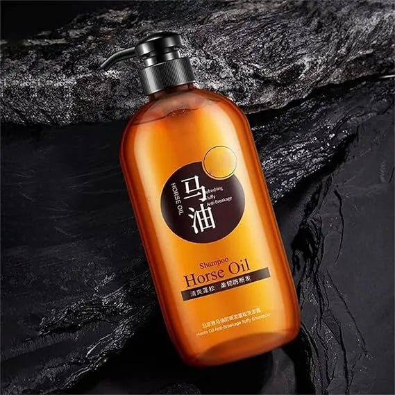 Bioaqua Horse Oil Anti Breakage Fluffy Shampoo - 300g