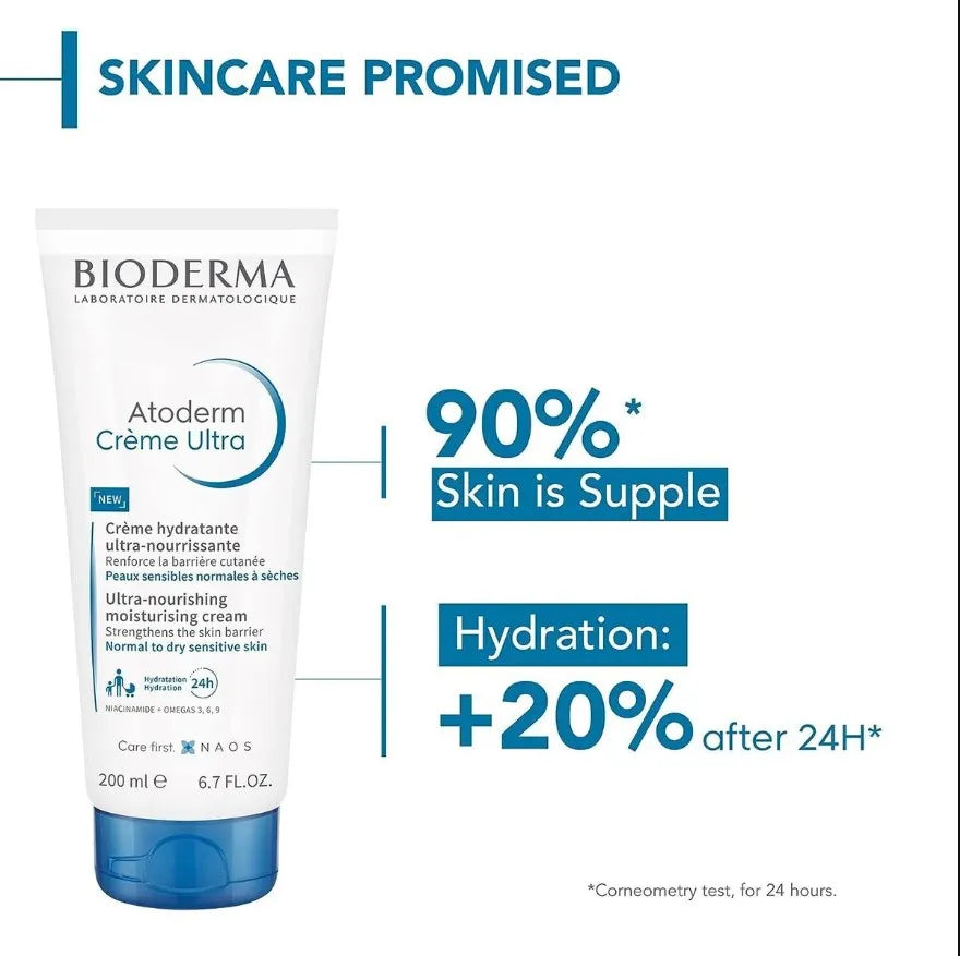 Bioderma Atoderm Creme Ultra - 200ml | Premium Skincare & Beauty Products in Pakistan