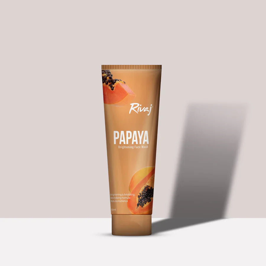 Rivaj Brightening Face Wash - Papaya Extract | Premium Skincare & Beauty Products in Pakistan