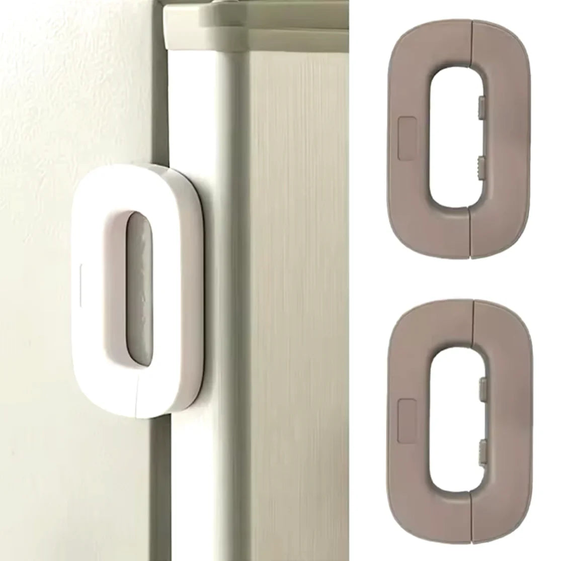 Self-Adhesive Fridge Lock Latch System