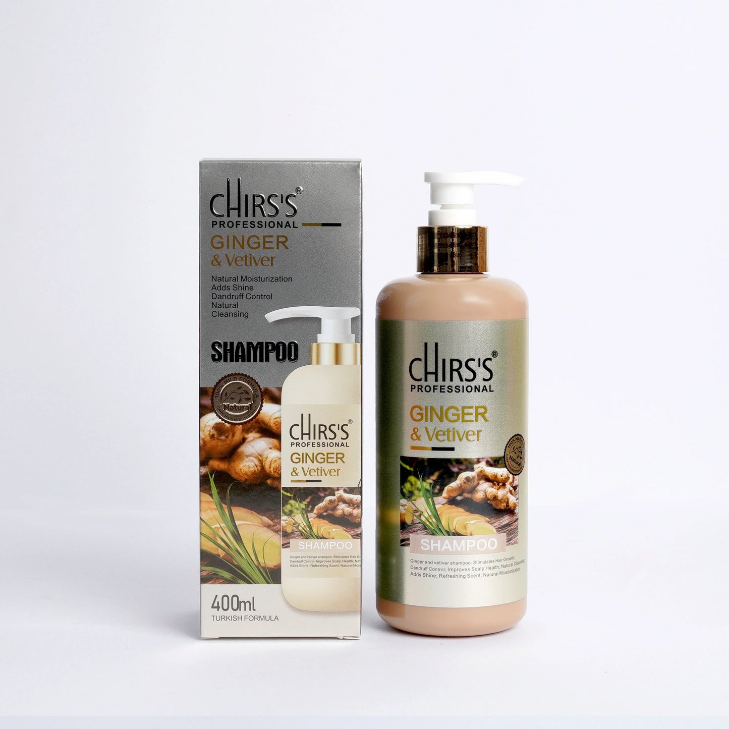 Chirs's Professional Ginger & Vetiver Shampoo 400ml