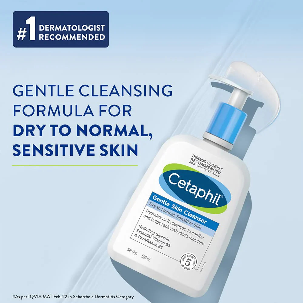 Cetaphil Gentle Cleanser Dry To Normal, Sensitive Skin – 591ml