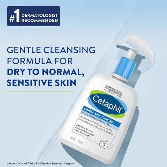 Cetaphil Gentle Cleanser Dry To Normal, Sensitive Skin – 591ml