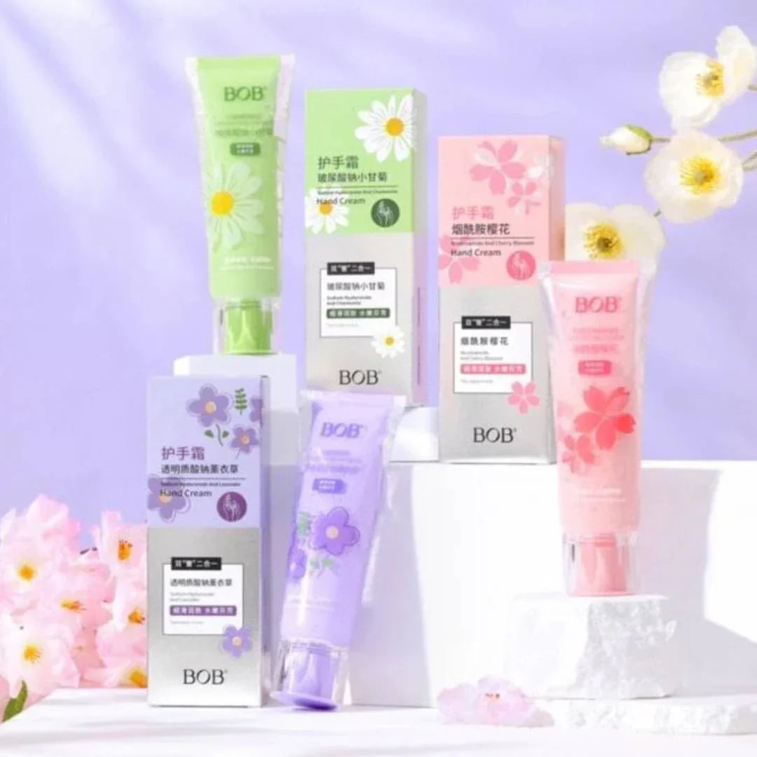 BOB Chamomile Sodium Hydrate Hand Cream – Whitening & Moisturizing