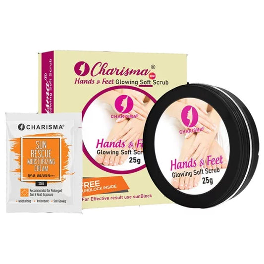 Charisma Hand and Feet Whitening Scrub - 25gm | Premium Skincare & Beauty Products in Pakistan