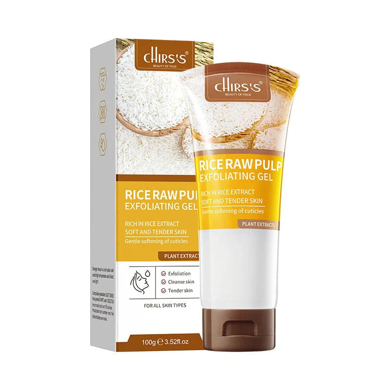 Chirs's  Rice Raw Pulp Skincare Kit - 4PCS