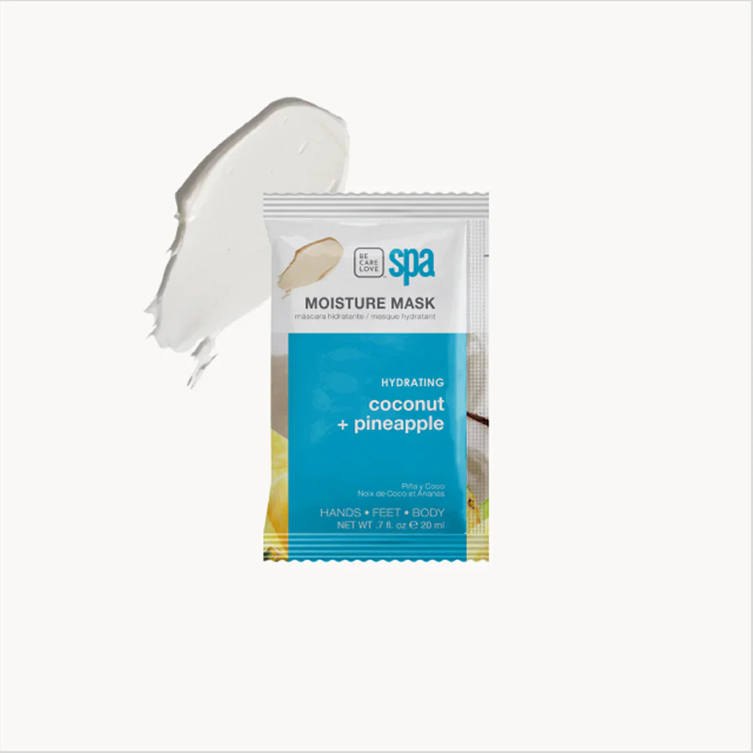 Be Care Love Coconut and Pineapple Hydrating Spa 4 Pcs Set